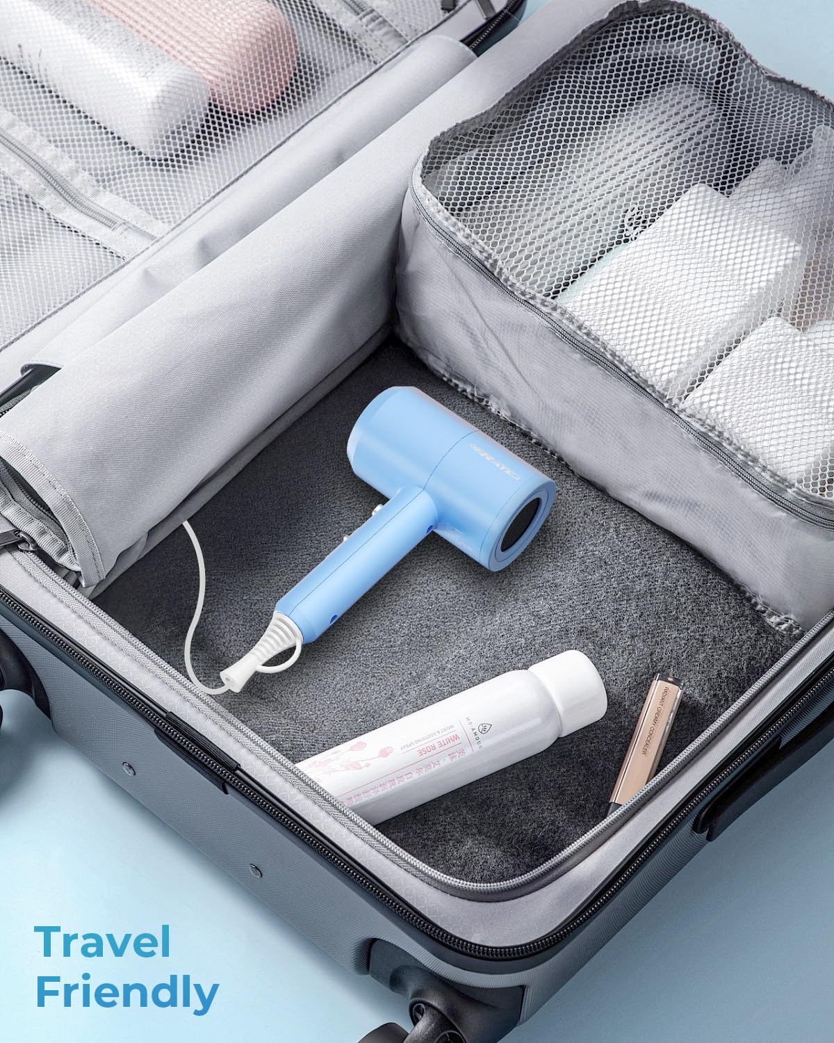SHRATE compact design ideal for home and travel