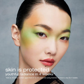 Shu Uemura AntiOxi+ with green tea extract for refreshing cleanse.