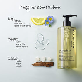 shu uemura art of hair Gentle Radiance Clarifying Shampoo UV protection for sunny days