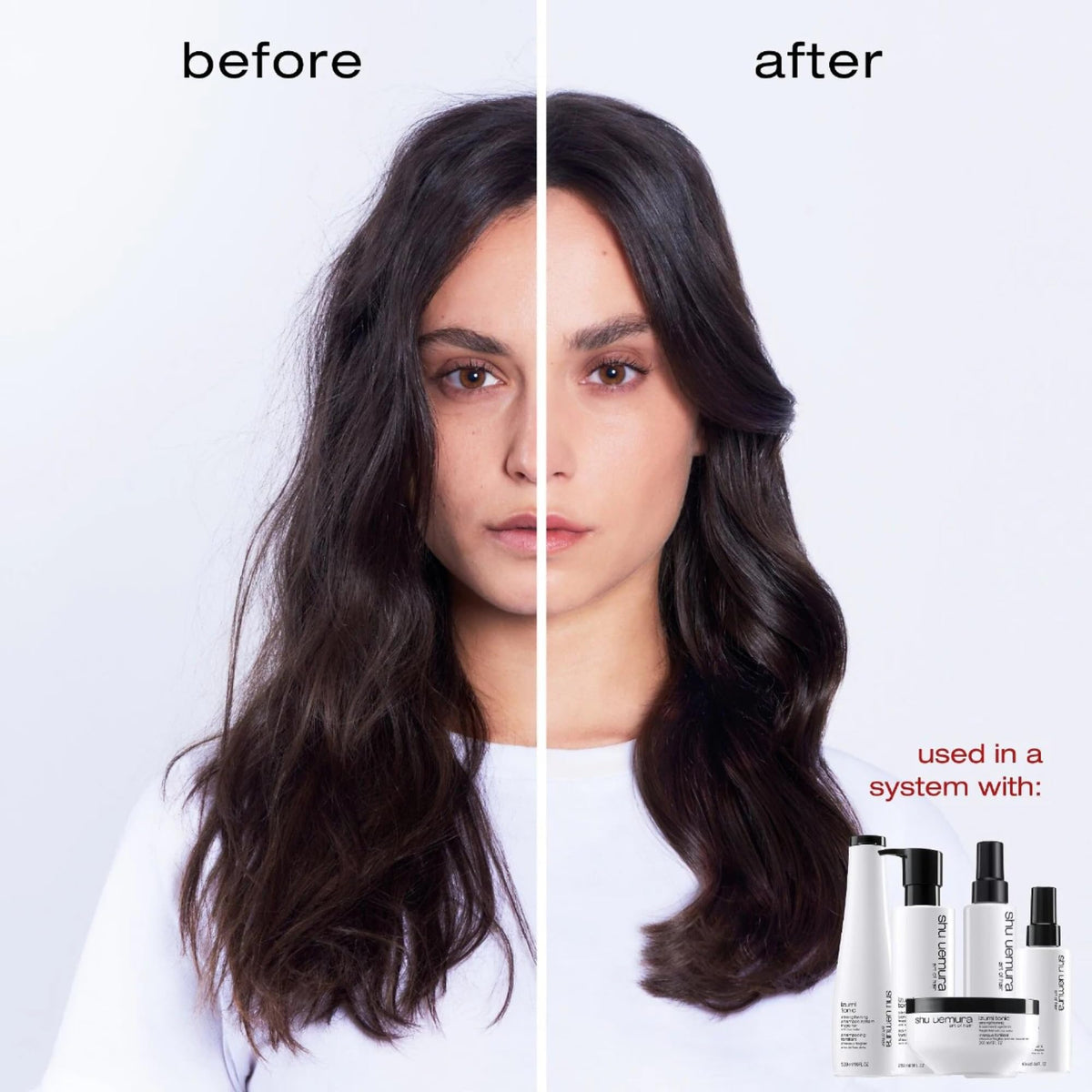 Shu Uemura Izumi Tonic ingredients rice water close-up emphasizing elasticity