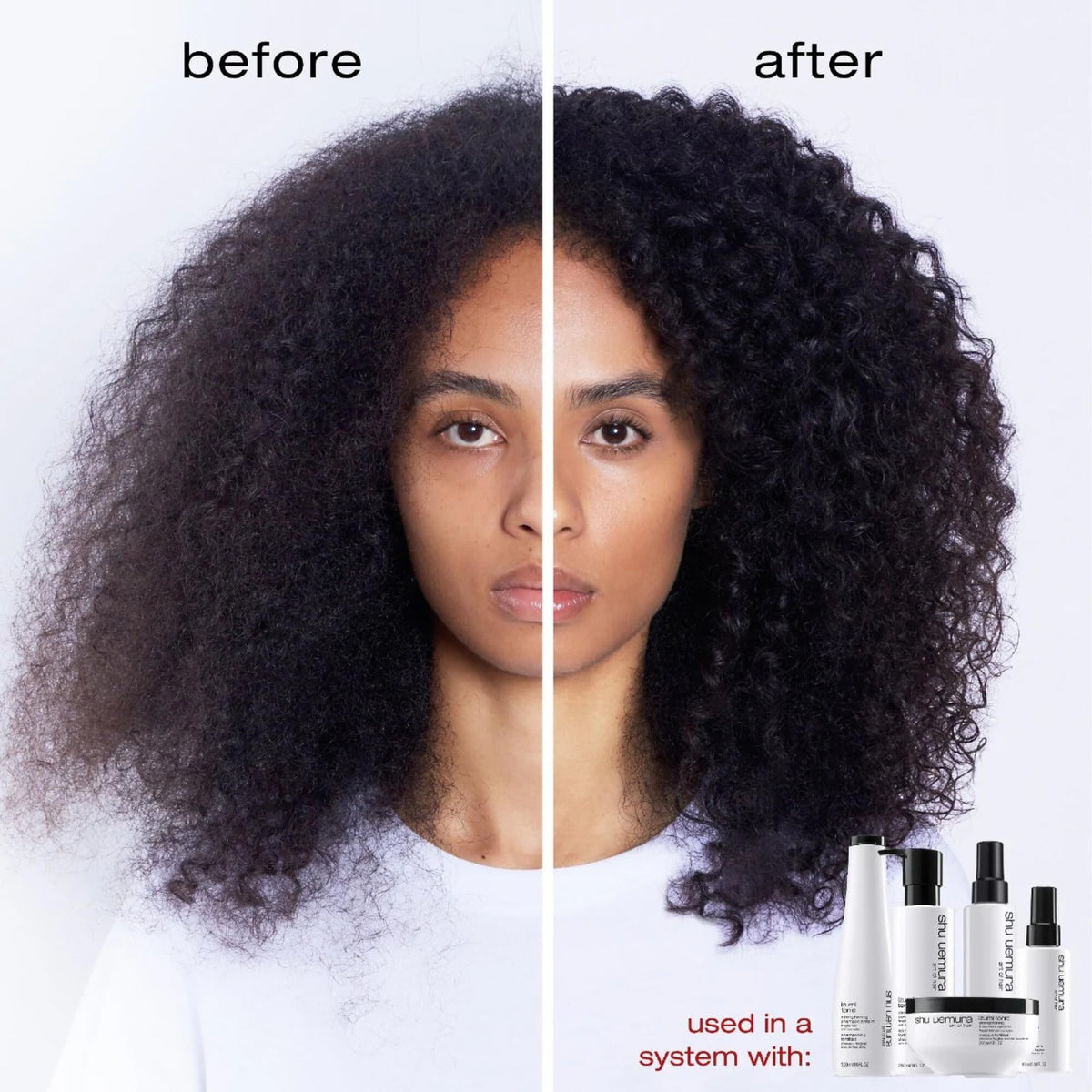 shu uemura art of hair Izumi Tonic ingredients rice water benefits for elasticity and strength