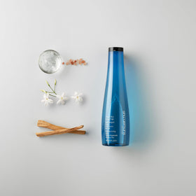 shu uemura art of hair muroto volume shampoo packaging on display