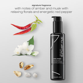 shu uemura art of hair netsu design heat protection up to 450°F during blow dry