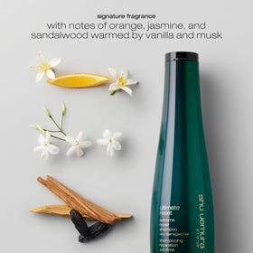 Scalp-first application to nourish and help reduce future breakage.