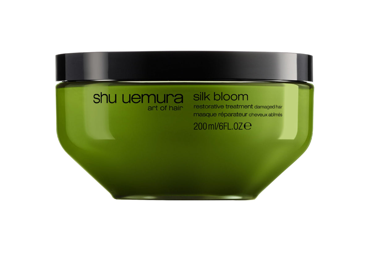 Shu Uemura Art of Hair Silk Bloom Mask for damaged hair delivers deep nourishment and repair
