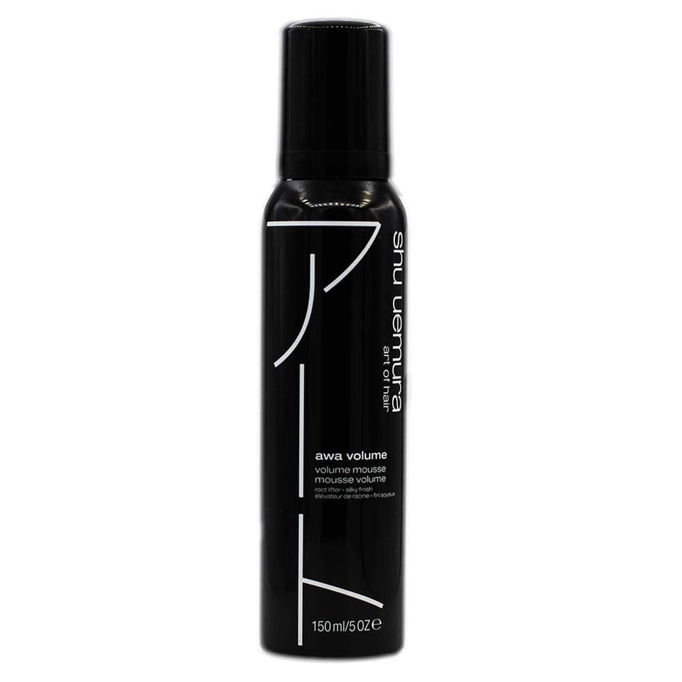 shu uemura art of hair wata wave spray bottle demonstrates buildable texture for flexible hold