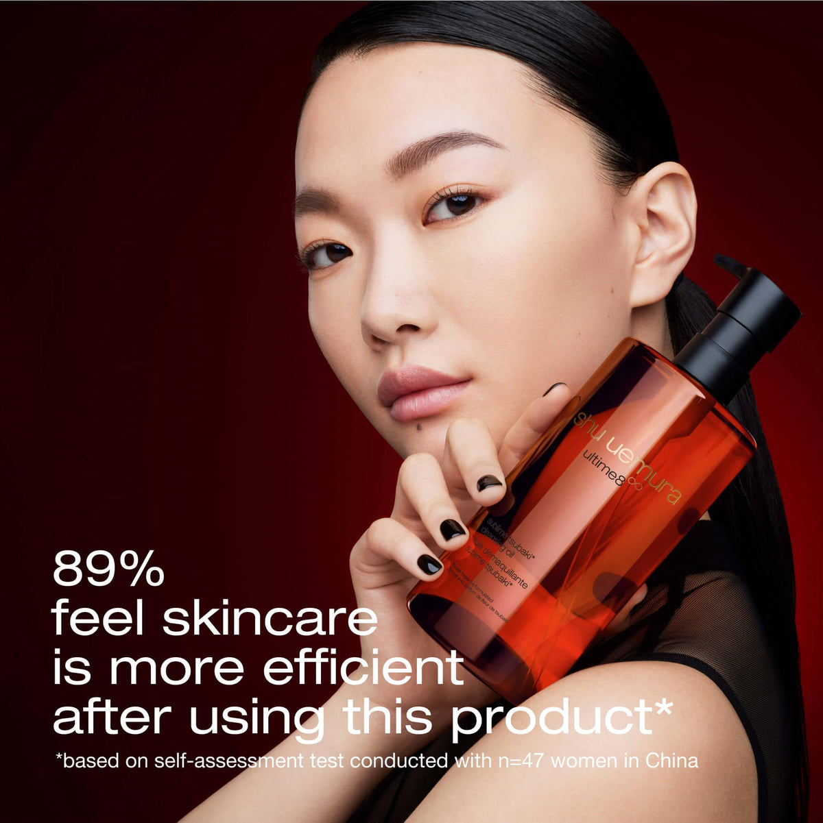 Emulsifying the oil into a milky texture for effective cleansing