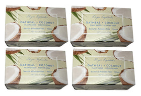 Shugar Soapworks Oatmeal and Coconut soap pack for gentle cleansing with oats