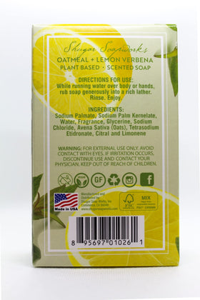 Shugar Soapworks ingredients highlight natural vegan formula