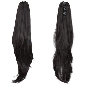 ShulaSHOP fast hairstyle clip-in for busy mornings.