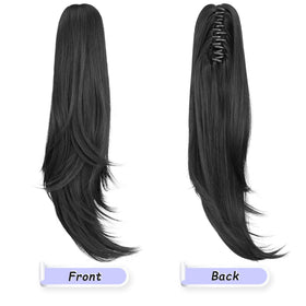 ShulaSHOP Heat-resistant synthetic ponytail ready for light styling