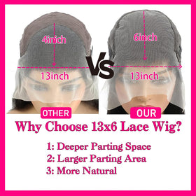 SHUNHUIXC Pre-plucked lace front creates a realistic hairline with baby hairs.