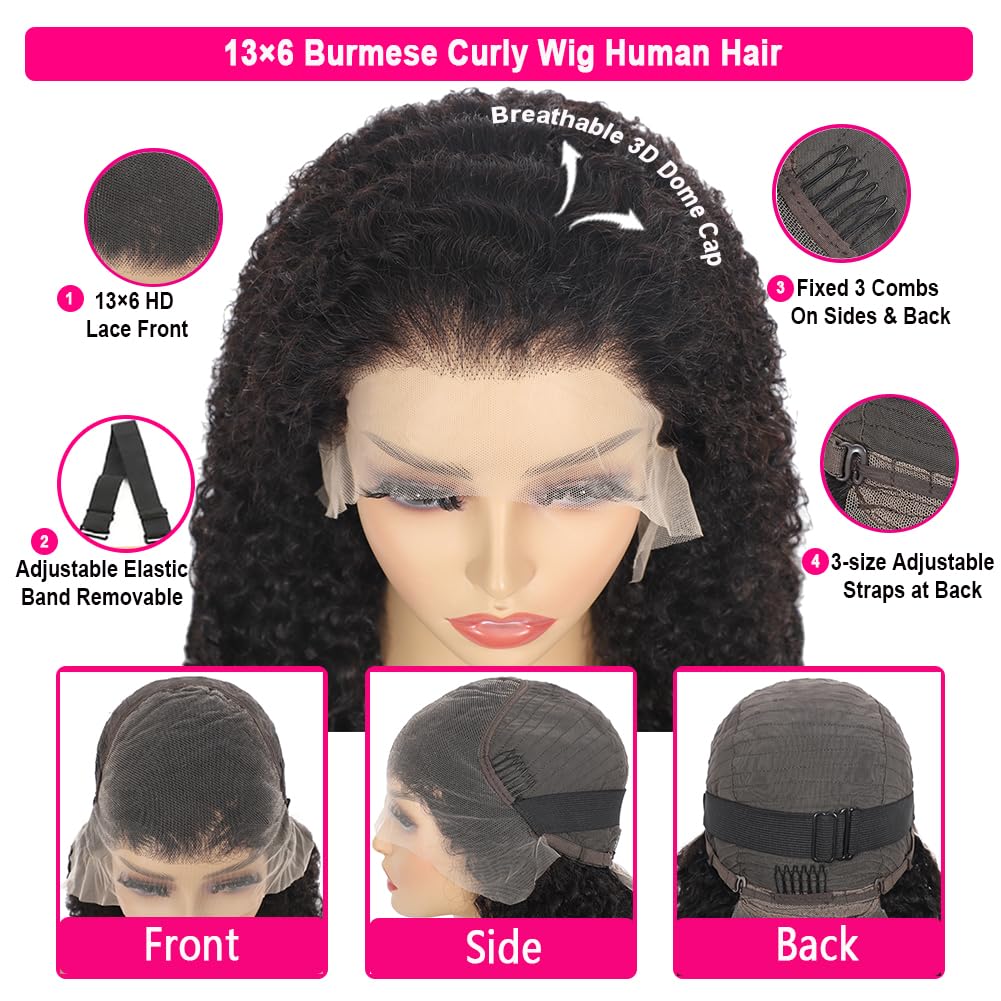 SHUNHUIXC Spiral curl ends add volume and a natural-looking bounce.