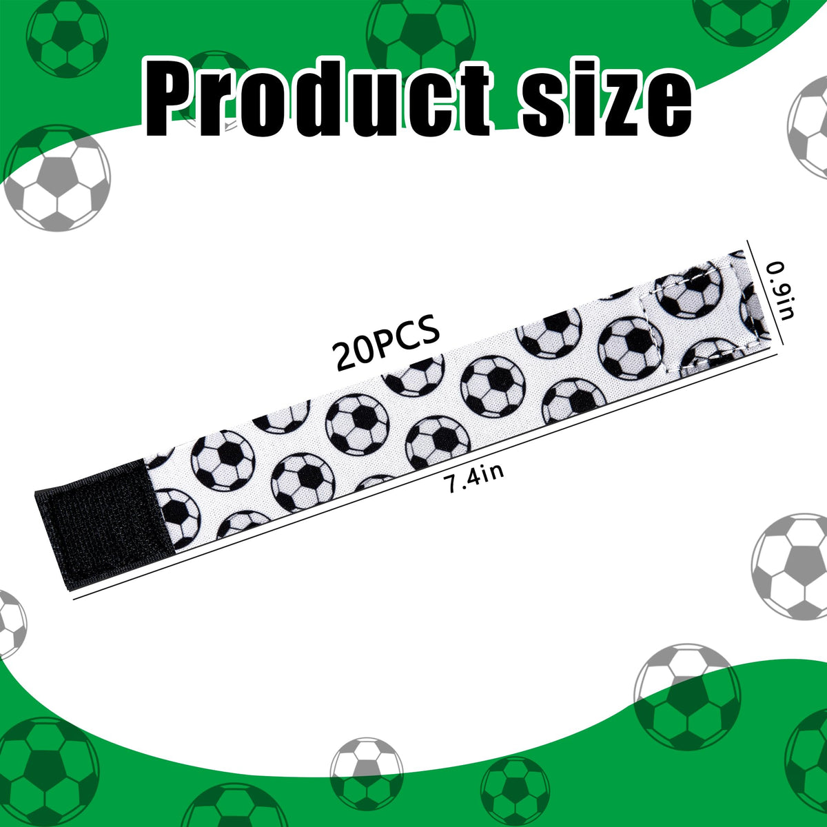 Shupakul sleeve holders close-up shows 7.4 inch length and adjustable fit