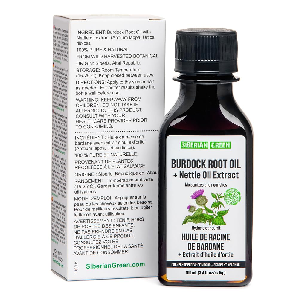 Siberian Green ingredients sourced from Altai Republic for purity.