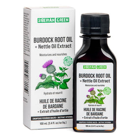 Siberian Green Nettle Oil Extract close-up with nourishing nutrients.