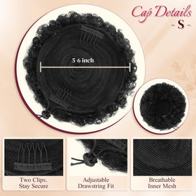 Sidaila afro puff extension suitable for all occasions, from daily to events.
