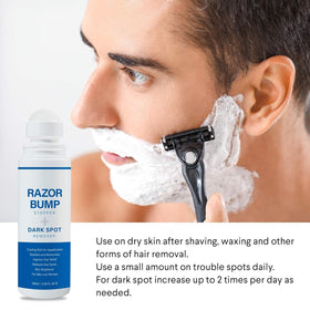 Sielkin post-shave care on skin appearance after use.