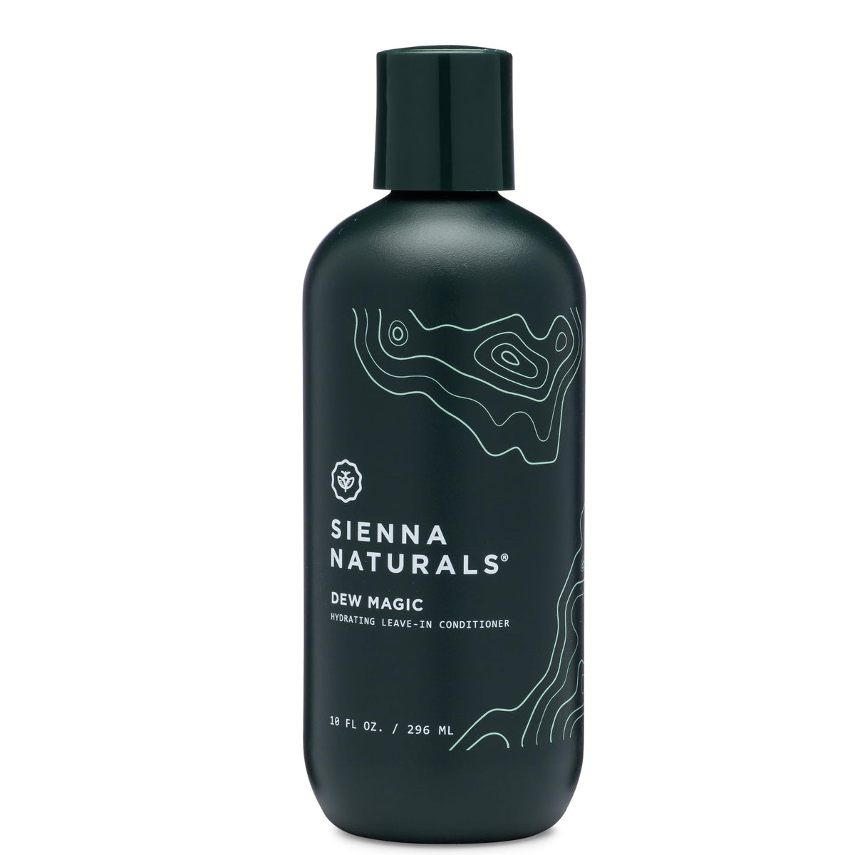 Sienna Naturals Dew Magic Leave-In bottle pour for lightweight hydration and smooth styling.