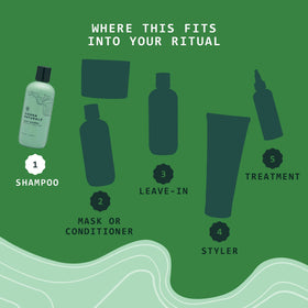 Sienna Naturals HAPI Shampoo scalp-care action suggests balanced scalp support