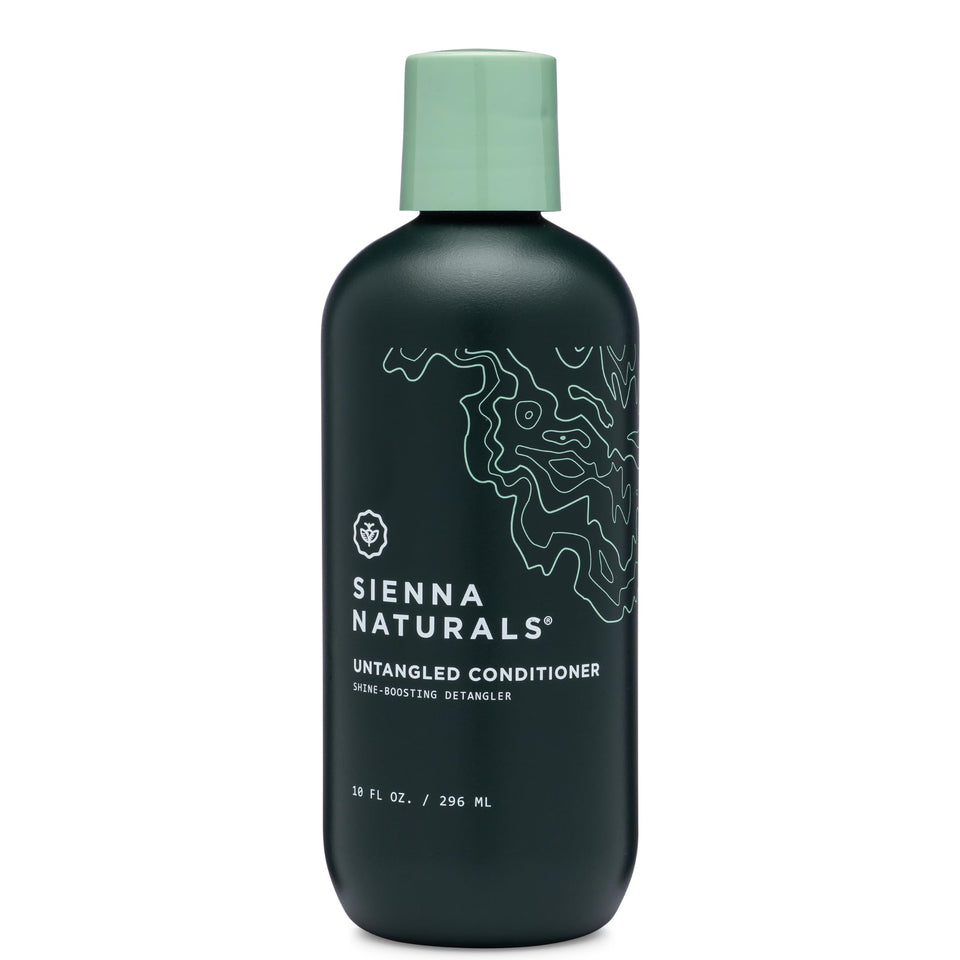 Sienna Naturals Untangled Conditioner bottle for smooth detangling on frizz-prone hair