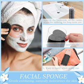 Sieral face-cleansing sponge designed for daily washing and exfoliation.