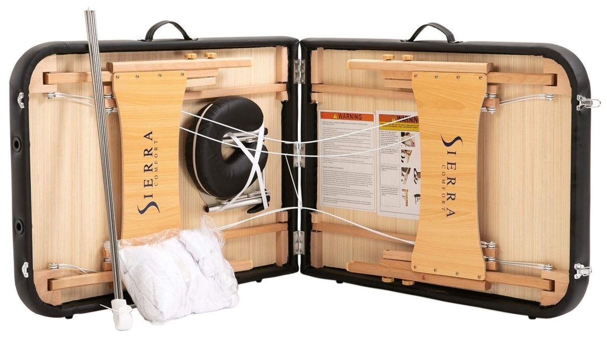 Sierra Comfort SC-901 height adjusts from 25.5 to 33.5 inches.