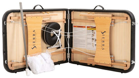 Sierra Comfort SC-901 height adjusts from 25.5 to 33.5 inches.