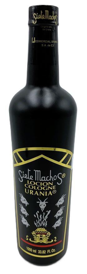 Siete Machos URANIA original Cologne bottle for daily wear and longevity