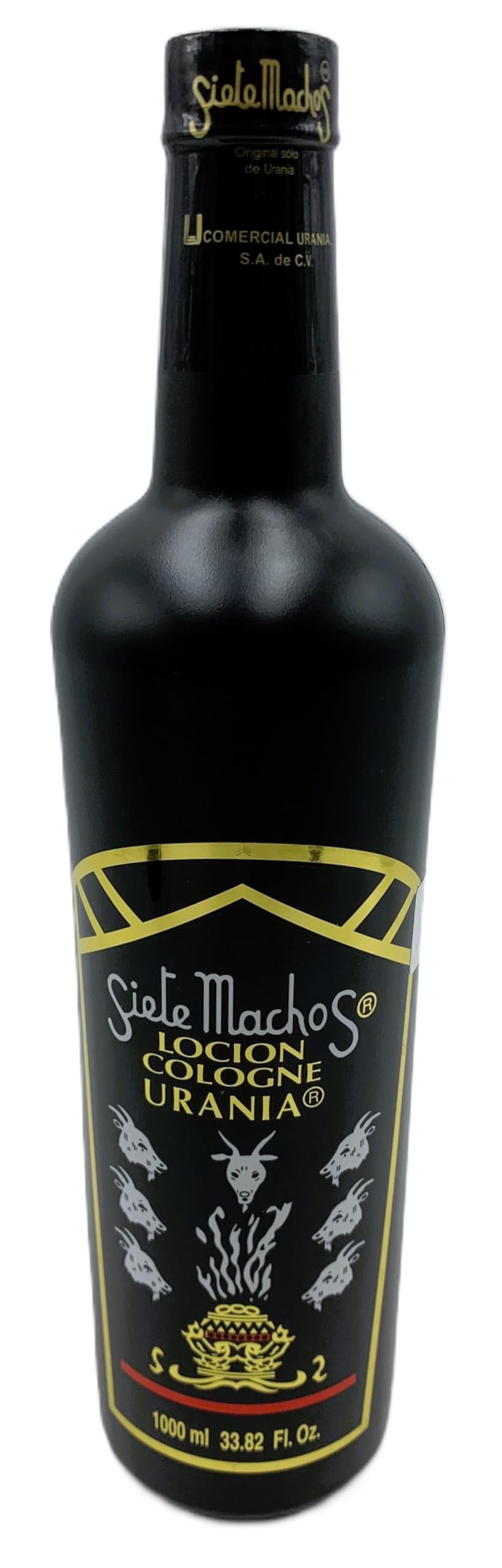Siete Machos URANIA original Cologne bottle for daily wear and longevity
