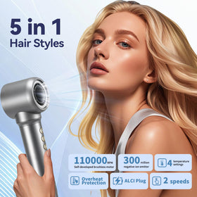 SIGBOT cool shot at 30°C seals cuticles and reduces frizz.