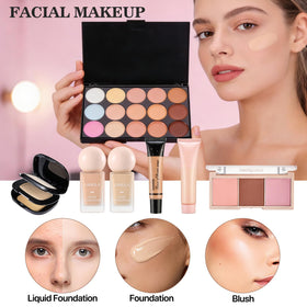 SIGHTLING travel makeup set compact case enables on-the-go beauty routines.