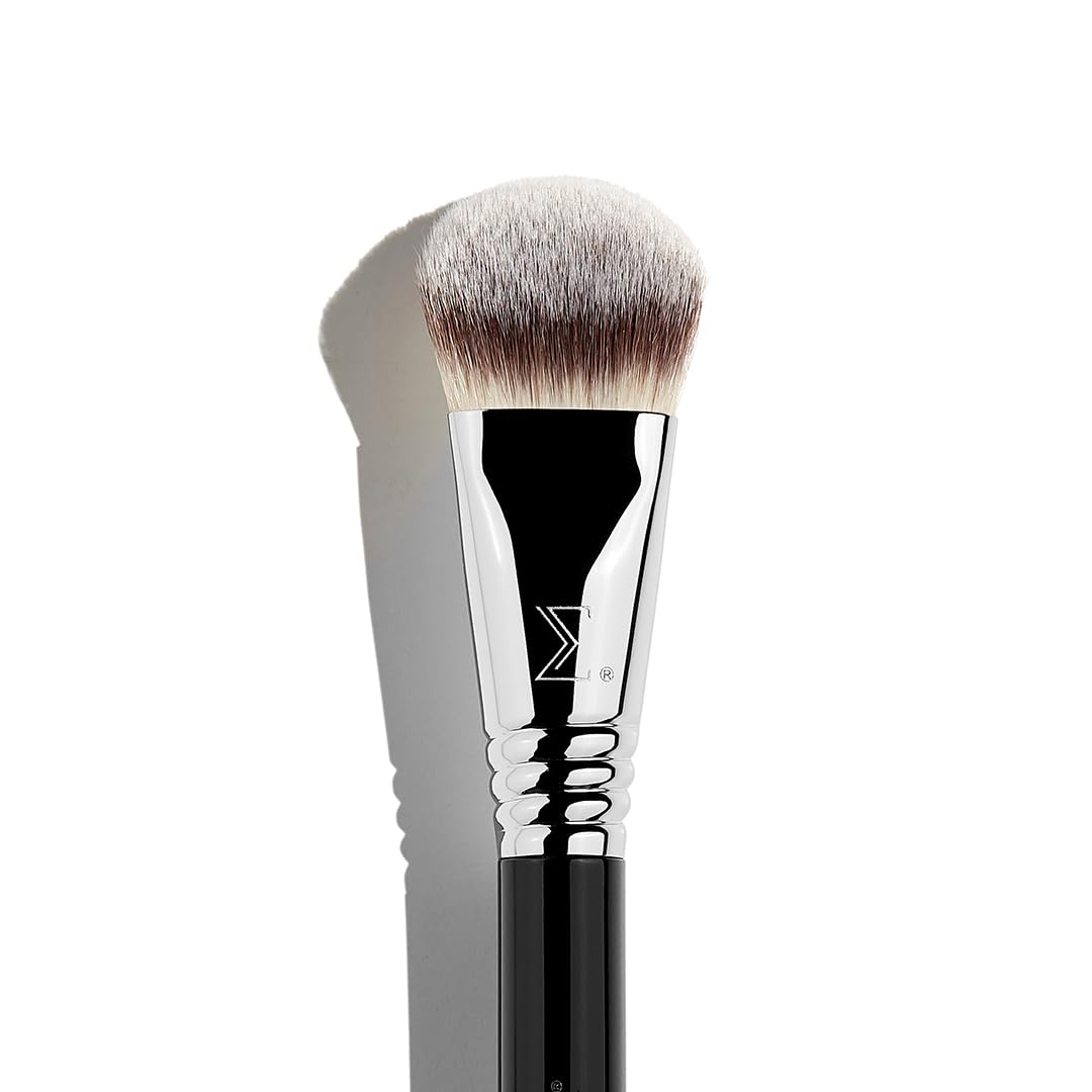 Sigma Beauty F08 brush with dense fibers for flawless finish on small areas