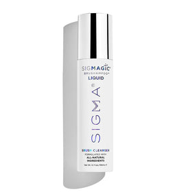 Sigma Beauty Sigmagic Brushampoo Liquid bottle for deep-cleaning makeup brushes and sponges