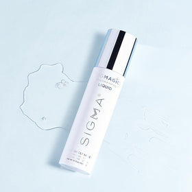 Sigma Beauty Sigmagic Brushampoo Liquid bottle showing brush-cleaner versatility