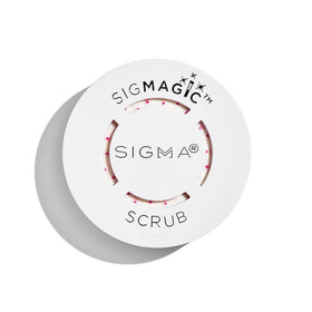 Sigma Beauty SigMagic Scrub suction-cups-secure-mount keeps the tool stable during cleaning