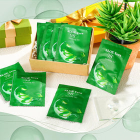 Siifert aloe vera gel 98 percent bottle closeup highlighting pure soothing formula