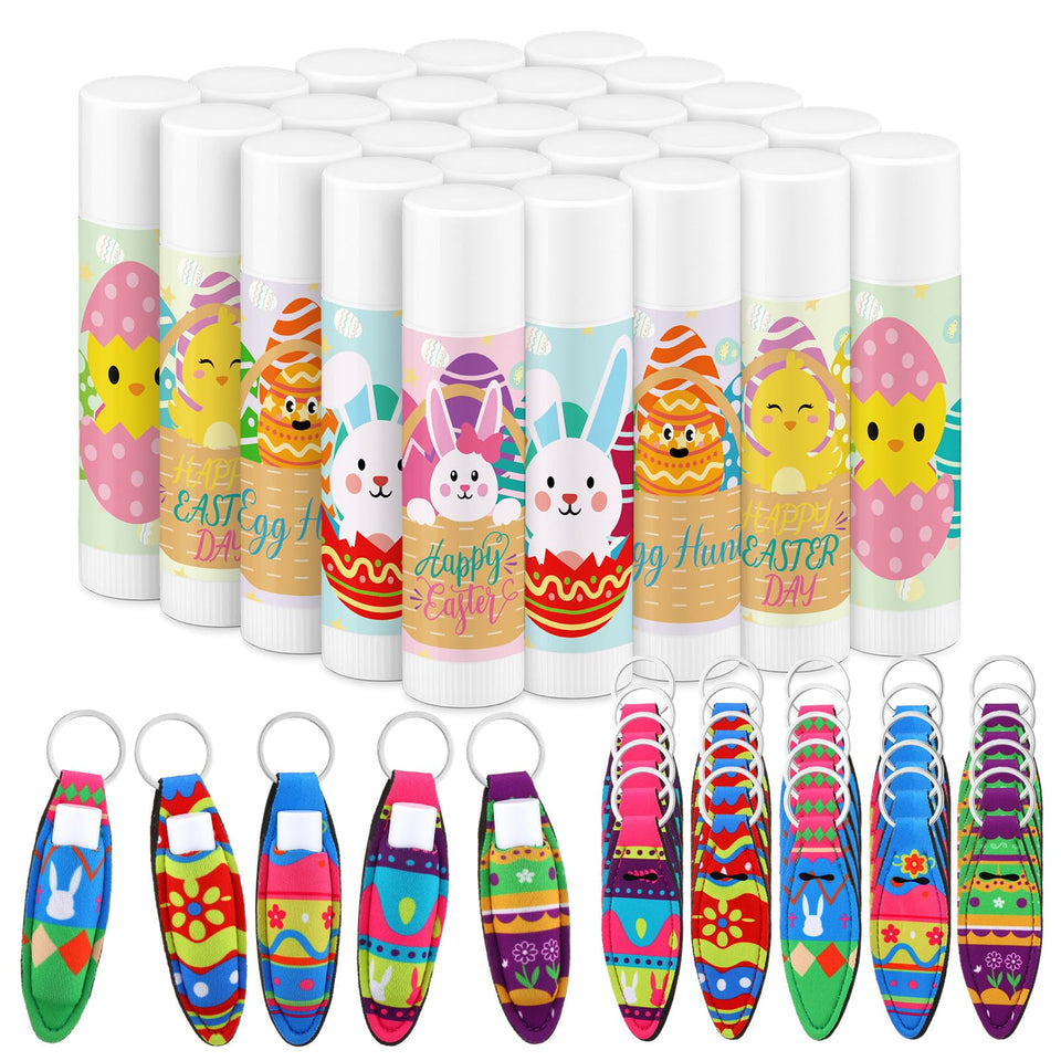 Siifert Easter lip balm 25-set showing moisturizing lip care for Easter baskets