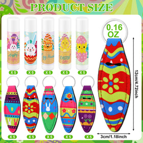 Siifert lipstick holder keychain 25-set close-up, stylish and practical