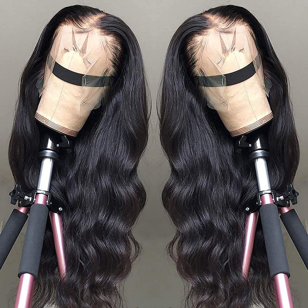 Siji Mei 13x4 lace frontal wig with pre-plucked hairline.