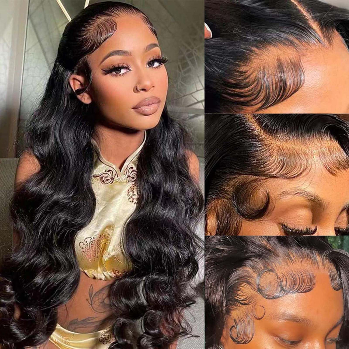 Siji Mei body wave texture ideal for daily wear.