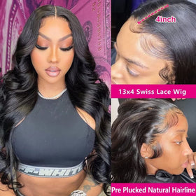 Siji Mei Brazilian virgin human hair wig offers durable wear.