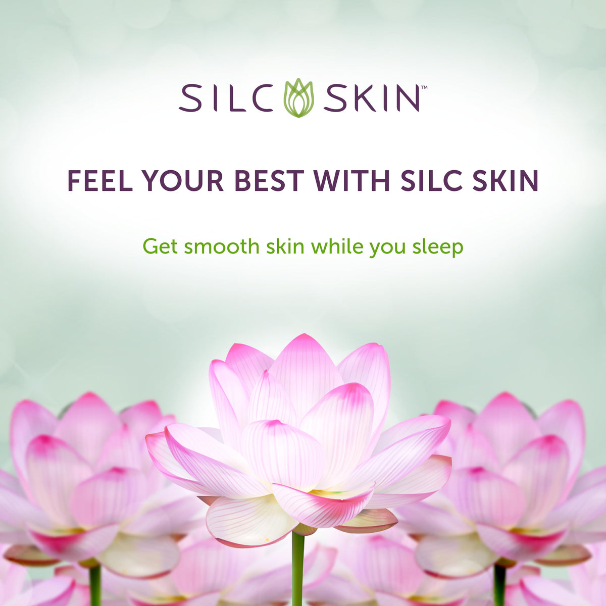 Silc Skin Decollette Pad cleaned with Silc Skin cleanser after use.