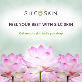 Silc Skin Decollette Pad cleaned with Silc Skin cleanser after use.