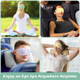 Silicherry Eye mask with elastic ear straps for secure fit