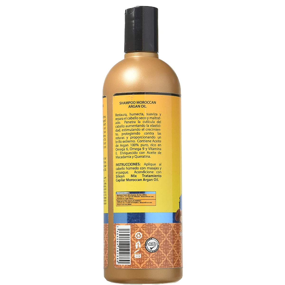 Silicon Mix shampoo lathers into creamy foam for gentle cleansing.