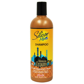 Silicon Mix Moroccan Argan Oil 3-in-1 Set ingredients label highlights keratin and oils
