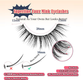 Siligli 3D volume lashes close-up with crisscross fibers for fuller eyes