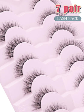 Siligli 3D volume lashes with crisscross roots for natural fullness.