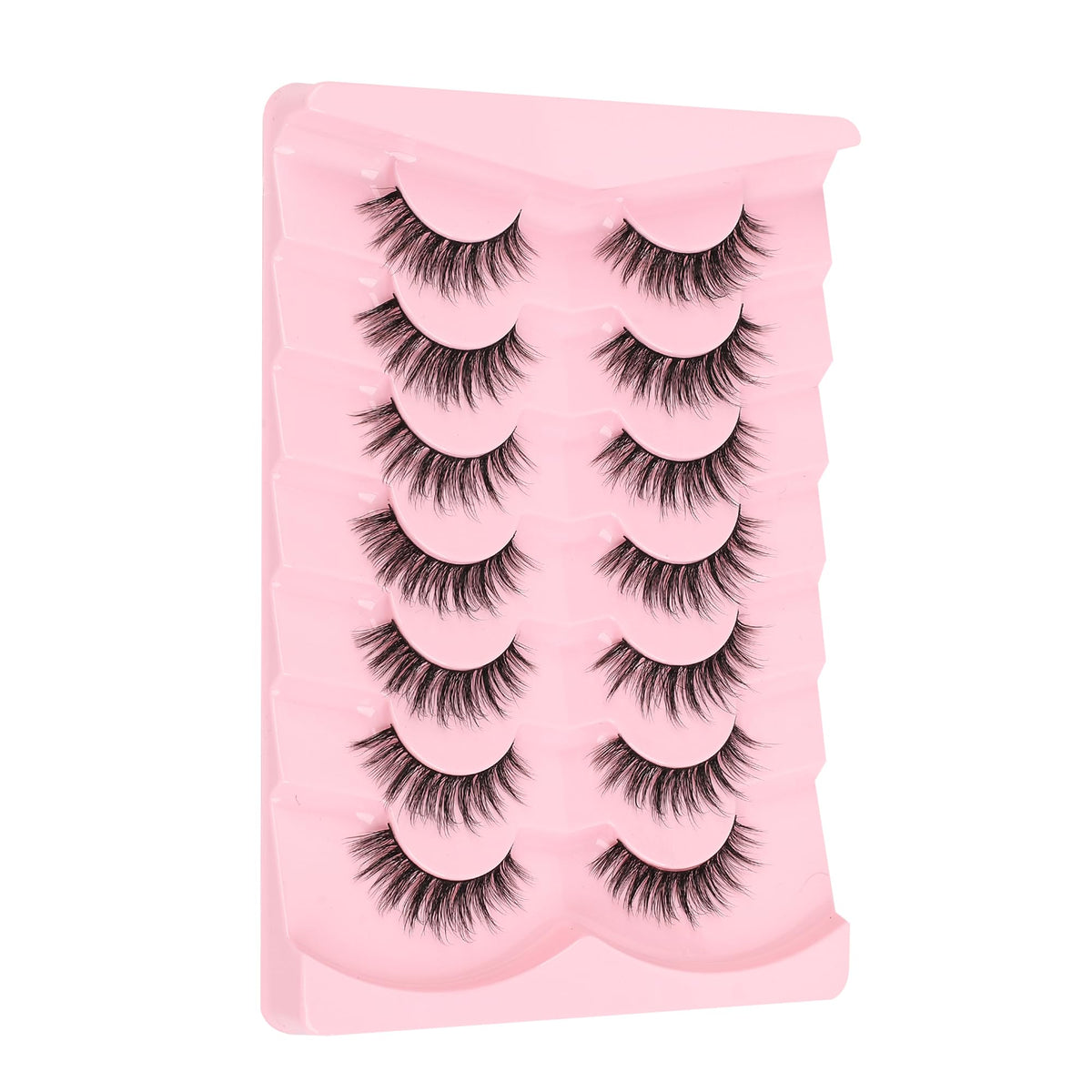 Siligli beginner-friendly lashes close-up easy to apply with any glue